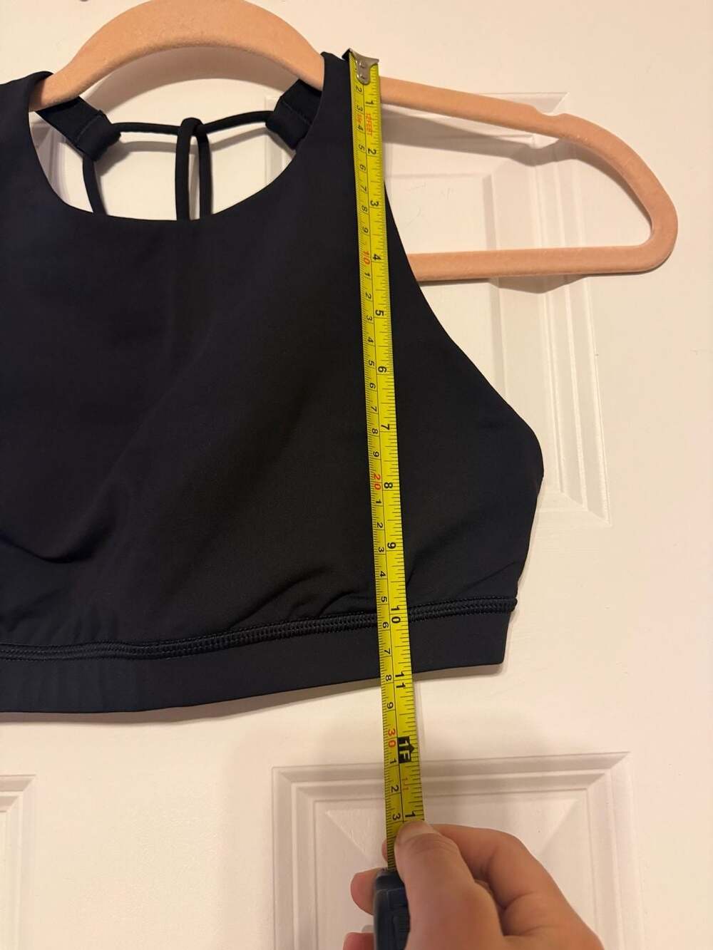 Lululemon Strappy High Neck Sports Bra Black - Picture 4 of 4